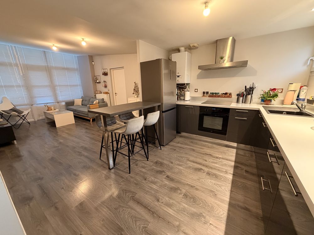 Maison mitoyenne de plain-pied 57m2 avec jardin