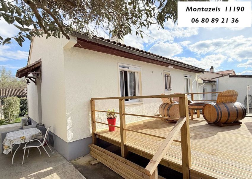 Maison 4 chambres rénovée, 102 m², piscine, carport