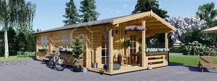 MAISON BOIS HABITABLE RE2020 NEUVE ? MODÈLE ARGO ? 44 m²