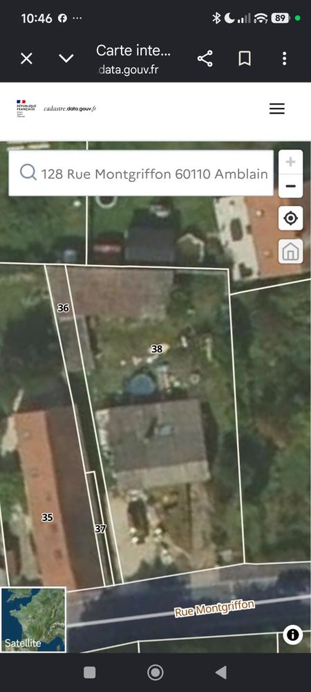 ? AMBLAINVILLE ? Maison à réhabiliter+ TERRAIN 670 m²