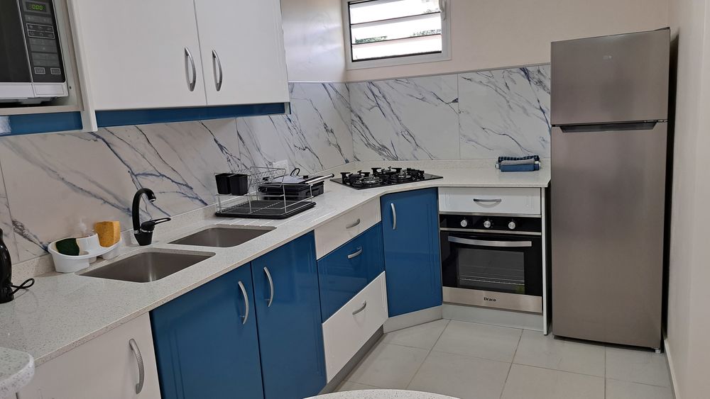 Appartement T2 meublé tout confort avec piscine, Petit-Bourg