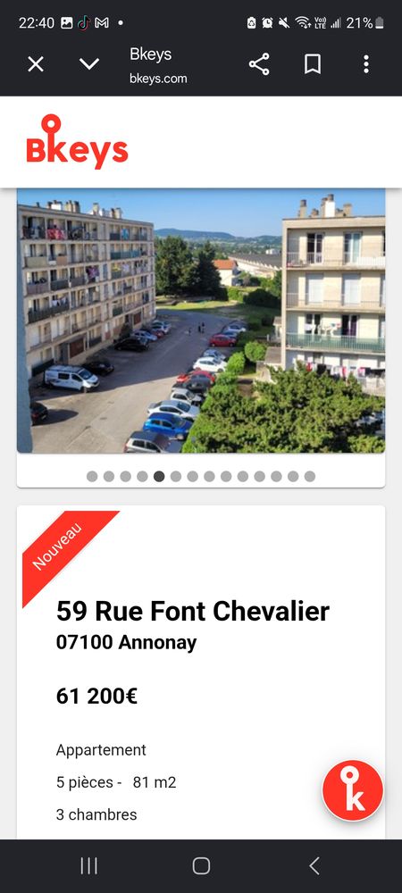 Appartement 5 pièces à rénover