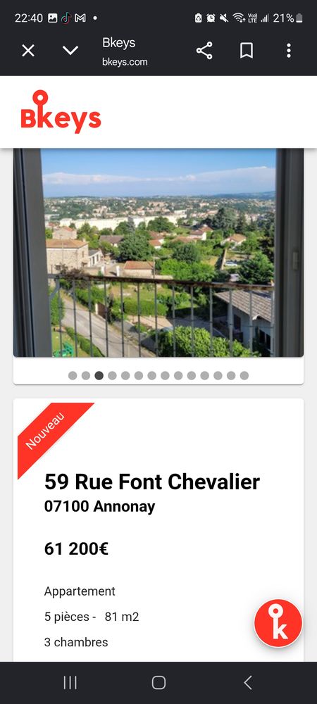 Appartement 5 pièces à rénover
