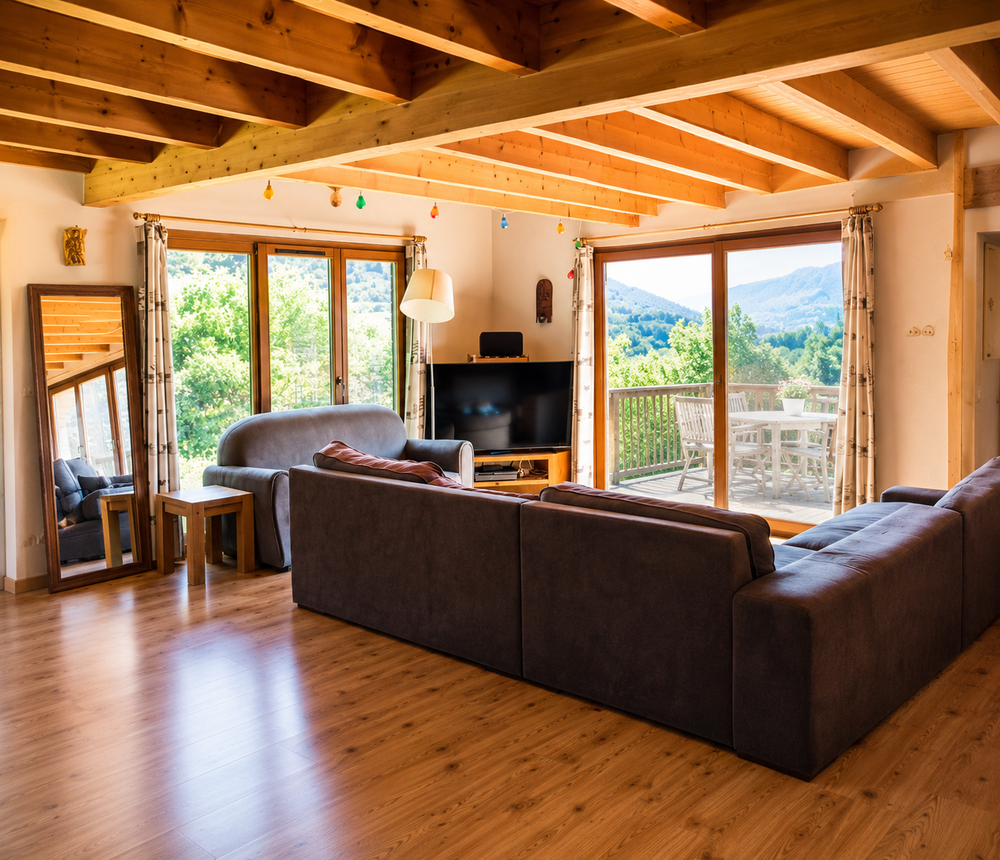 Proche Annecy - Maison ossature bois entre lac et montagnes