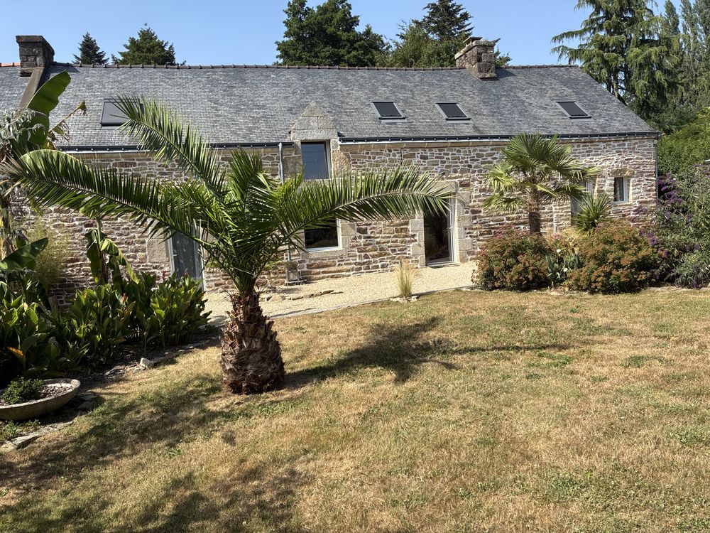 Maison en pierre : longère