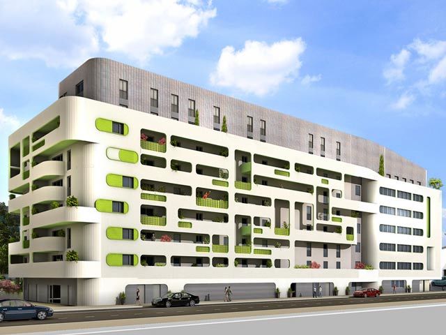 Studio de 28 m2, étage 7/8, Montpellier centre, terrasse 9,6