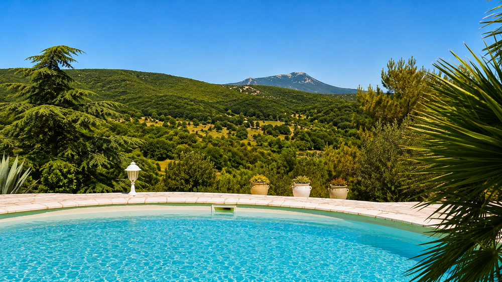 Propriété - Vue Pic Saint Loup - Piscine chauffée