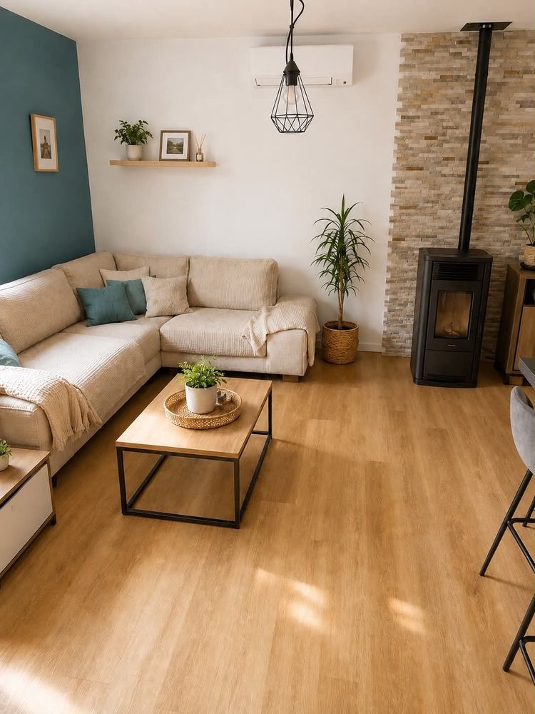 Maison plain-pied rénovée 90 m² 3 chambres, jardin clos