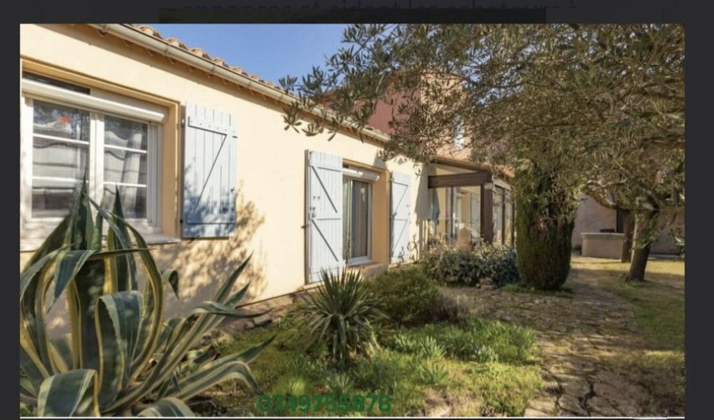 Grande maison renovee 165m2, haut de trebes