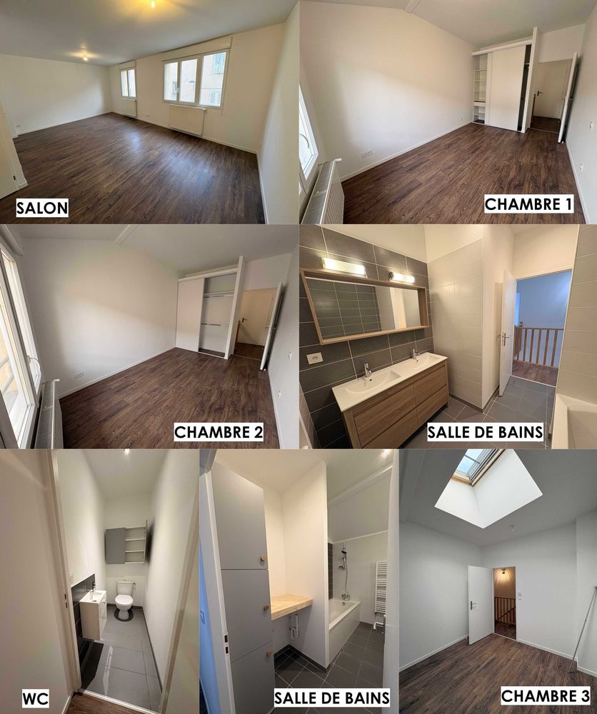 Appartement duplex 100m² Mâcon centre avec garage