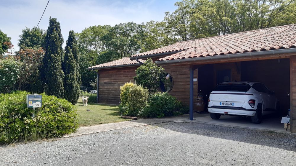 Maison d'architecte de plain-pied en ossature bois - 110 m²