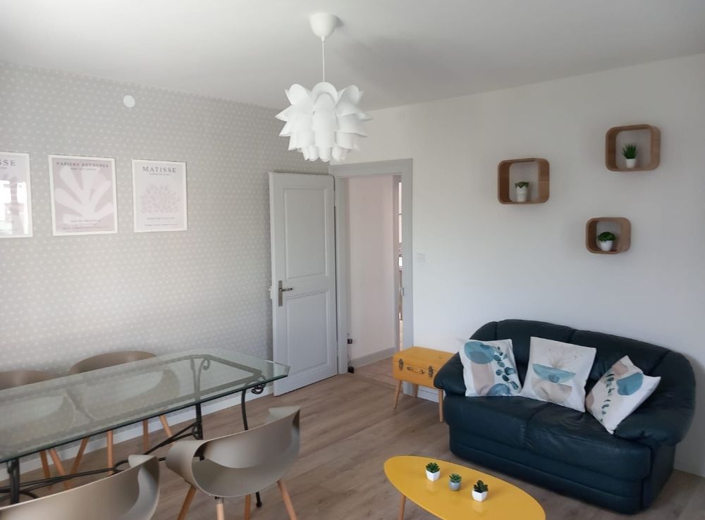 Loué appartement 3 pièces avec grand jardin privatif