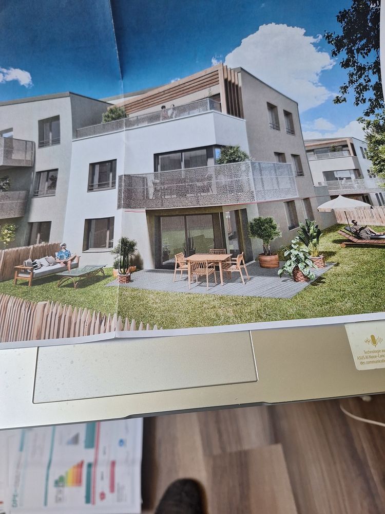 Appt T3 libre 74.25 m2. 2 chambres NEUF