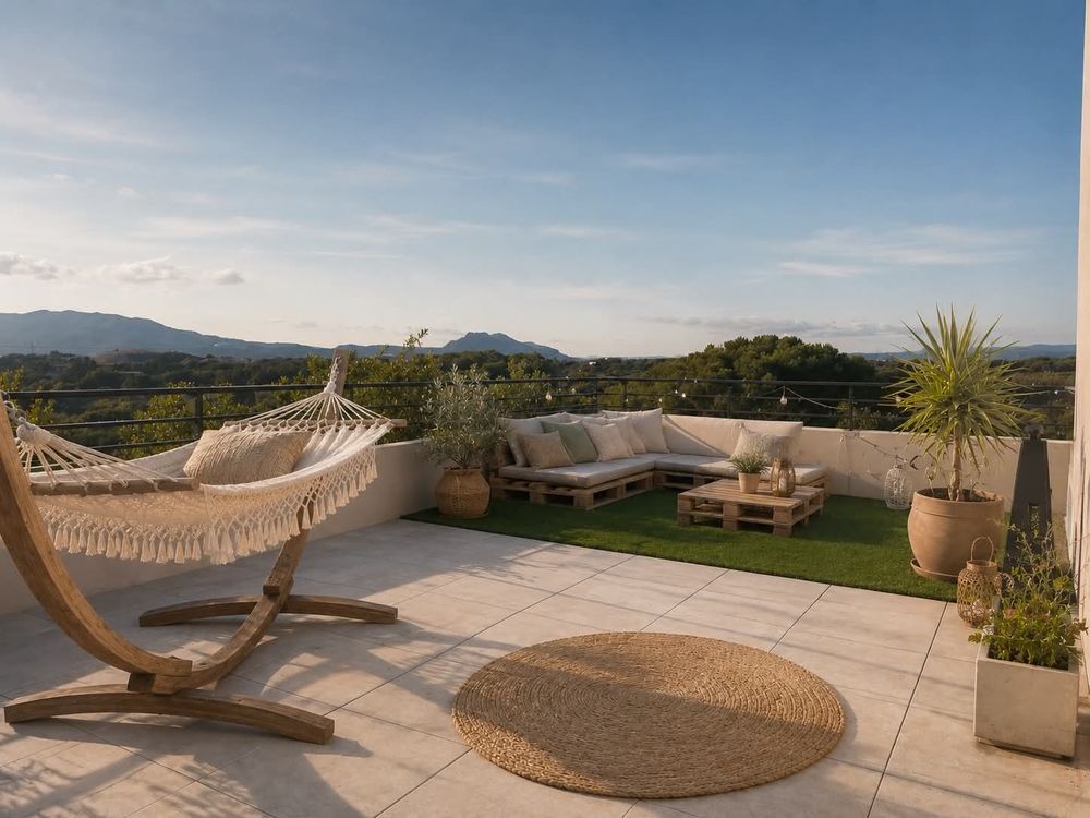 Appartement T3 toit terrasse