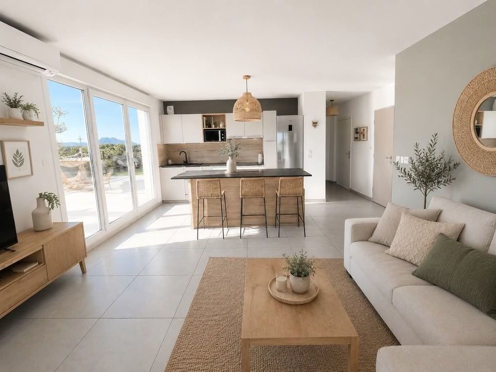 Appartement T3 toit terrasse