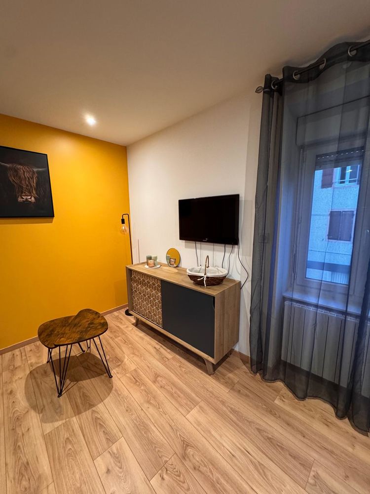 STUDIO MEUBLÉ 21 M2 AVEC PLACE DE PARKING ET CAVE.