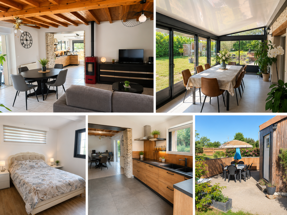 Maison 120 m² au calme proche