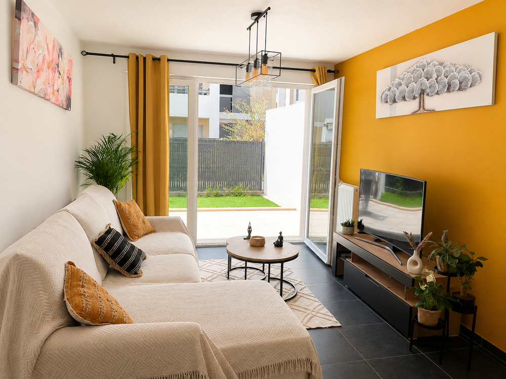 Appartement T2 en excellent état avec grand garage