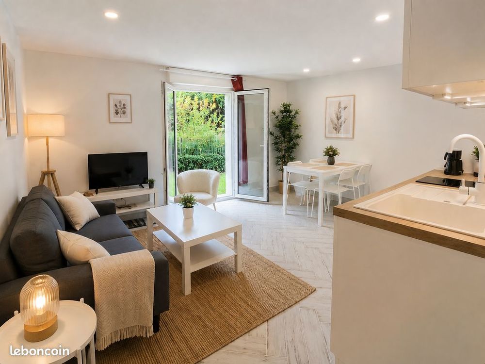 Annecy T2 avec JARDIN, GARAGE 18,26m2 et PARKING