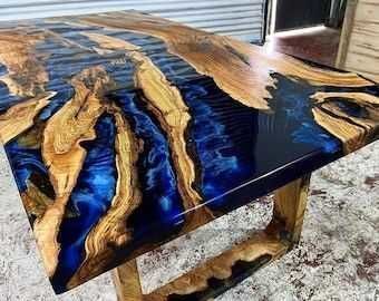 table résine époxy
