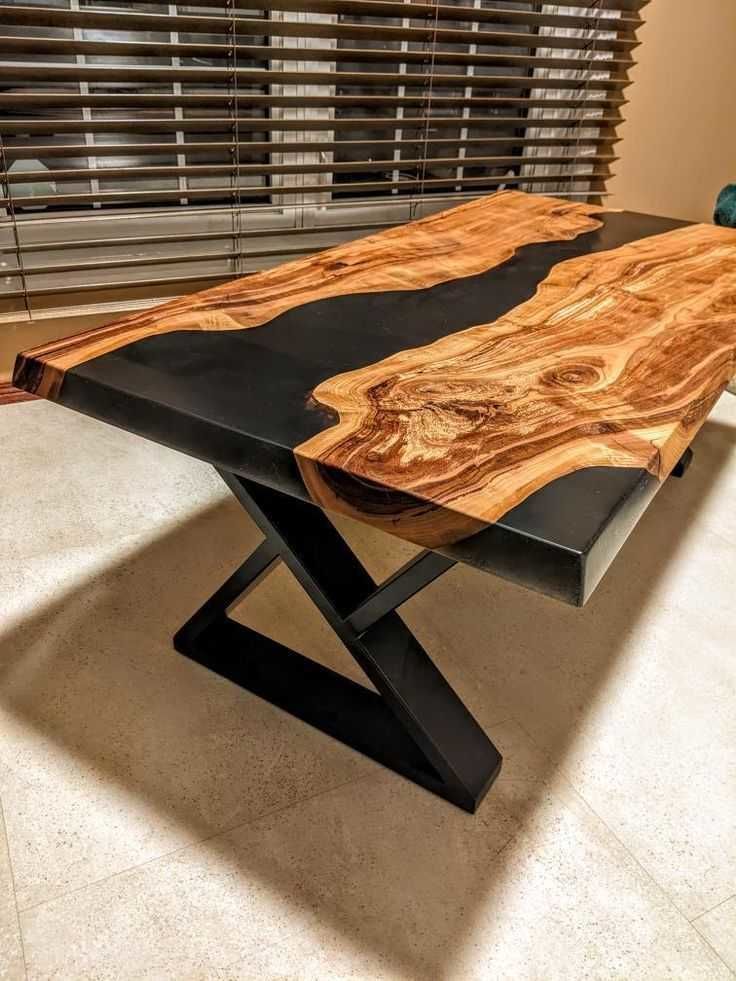 table résine époxy