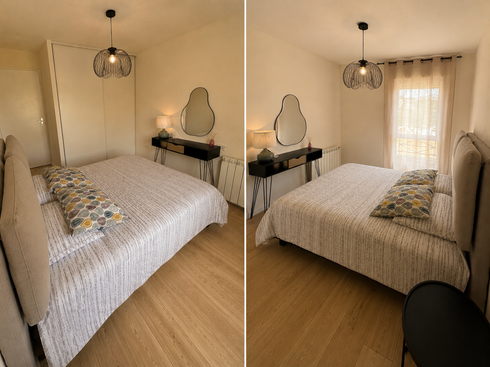 Appartement meublé lumineux - 52 m? - dernier étage - balcon