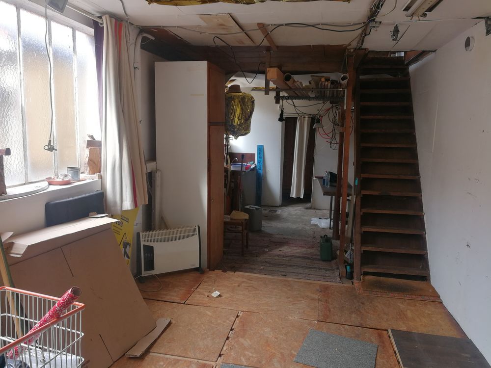 Bagnolet Plateau-vend petit bâtiment - travaux