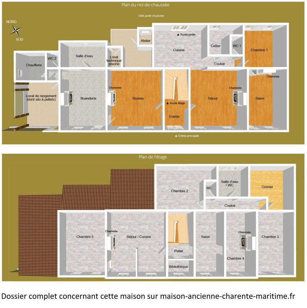 Maison rénovée290m2, 5 chambres