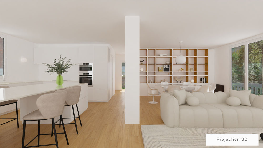 Maison sur jardin Toulouse quartier Jolimont roseraie.