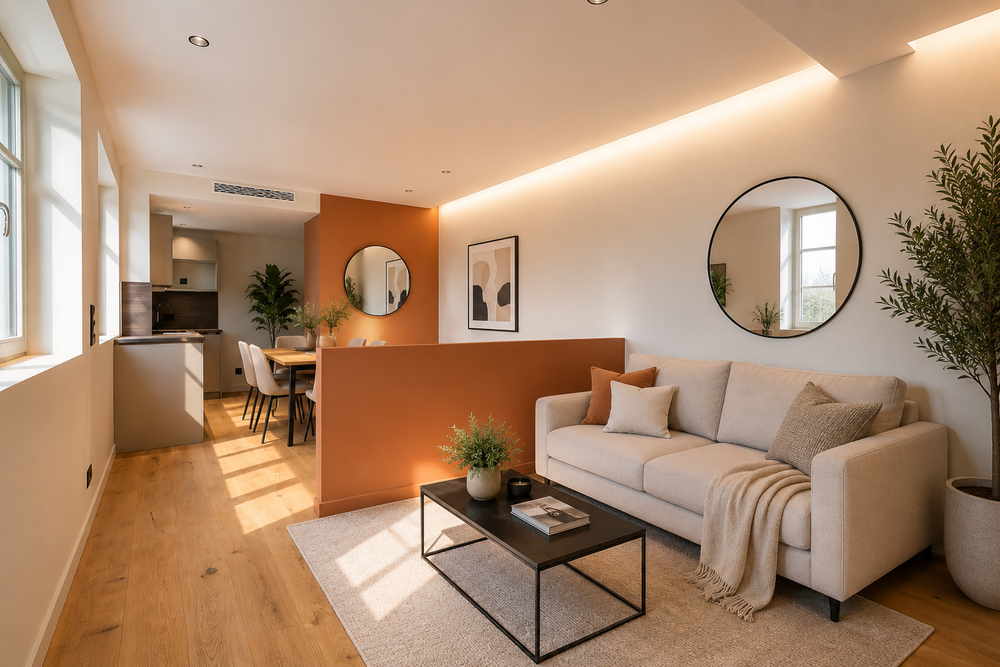 T3 duplex atypique entièrement rénové - Climatisation - Vue