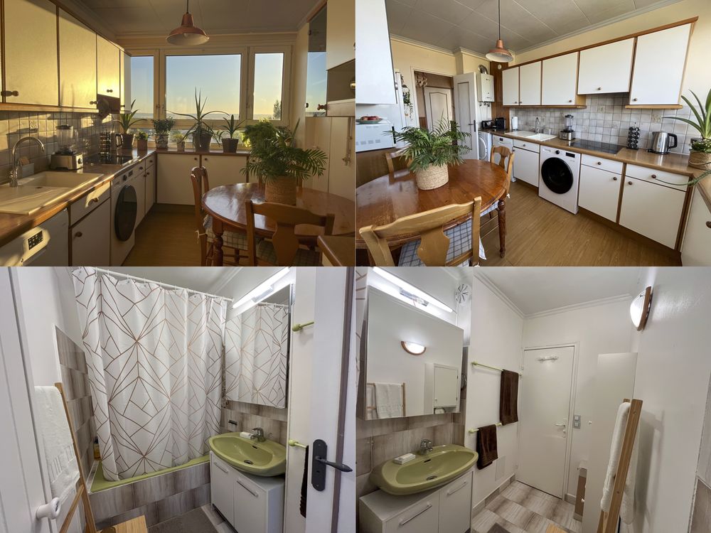 Grand appartement 5 pièces de 86 m², lumineux, traversant