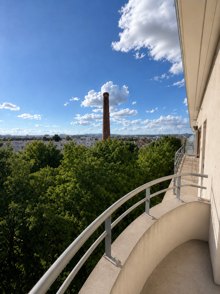 VILLEURBANNE CENTRE, T2 lumineux avec vue dégagée sur parc