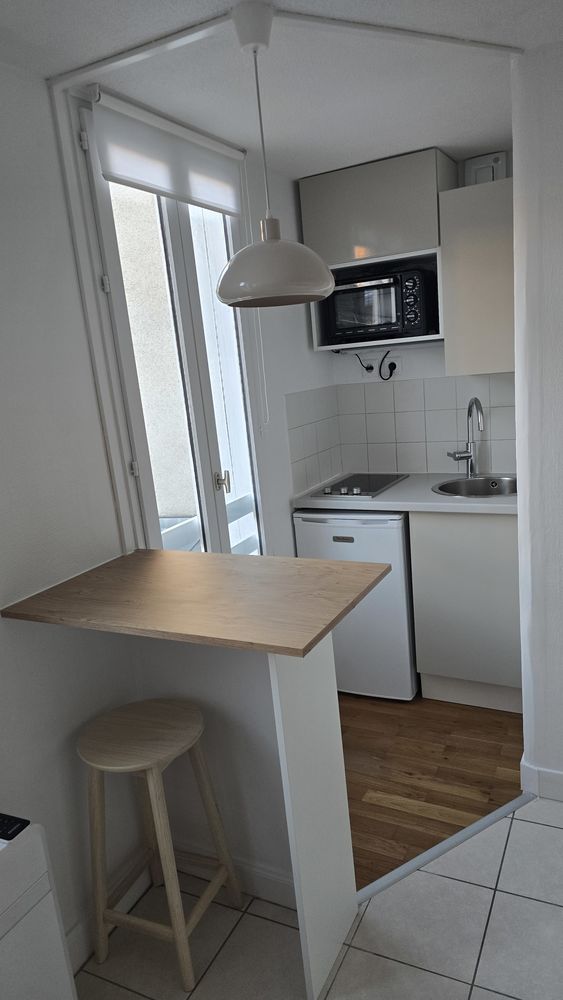 Studio meublé rénové - 14 m² - Climatisation - Dijon