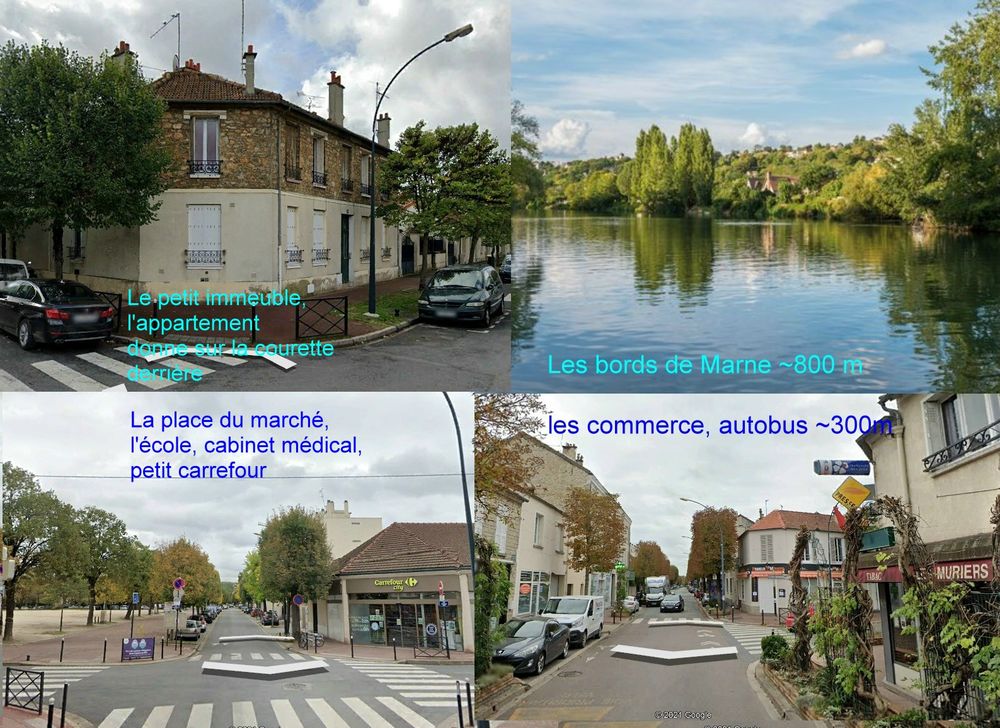 - F2/3 - 43m2 - La Varenne ? les Mûriers