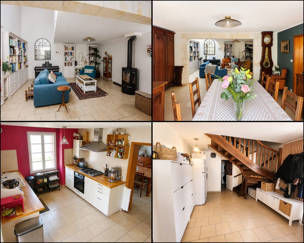 Maison de famille 180m2- AXE Libourne-Bordeaux