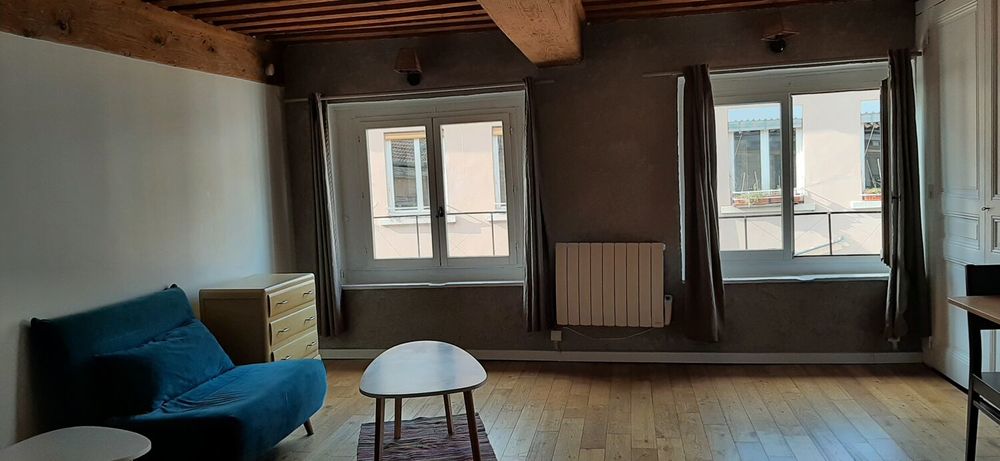 Studio Lyon Pentes Croix Rousse tout équipé libre