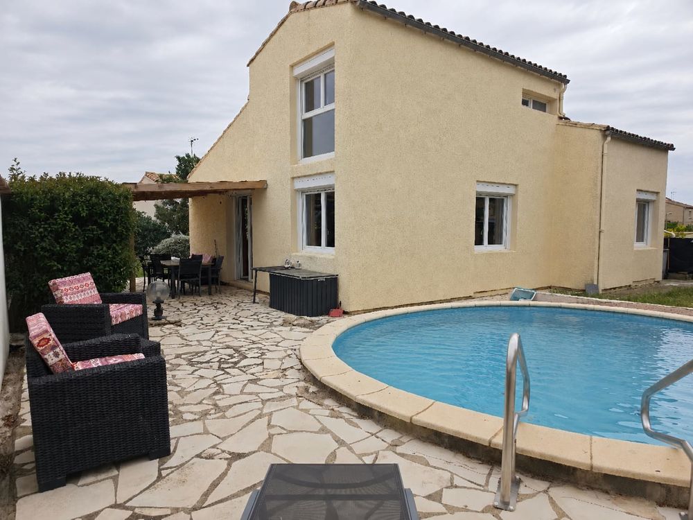 Maison 141m2 - 4CH - Piscine - PMR - Terrain 504m2