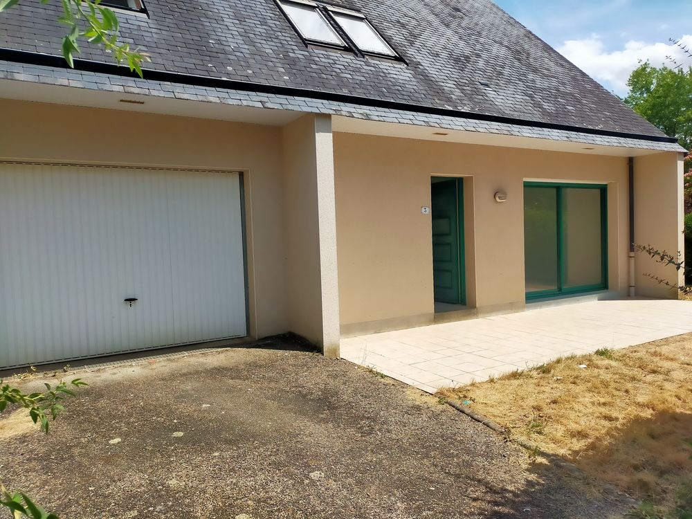 Maison de plain pied 107 m2, 4 chambres.