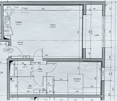 Dans Epernay un bel Appartement T2