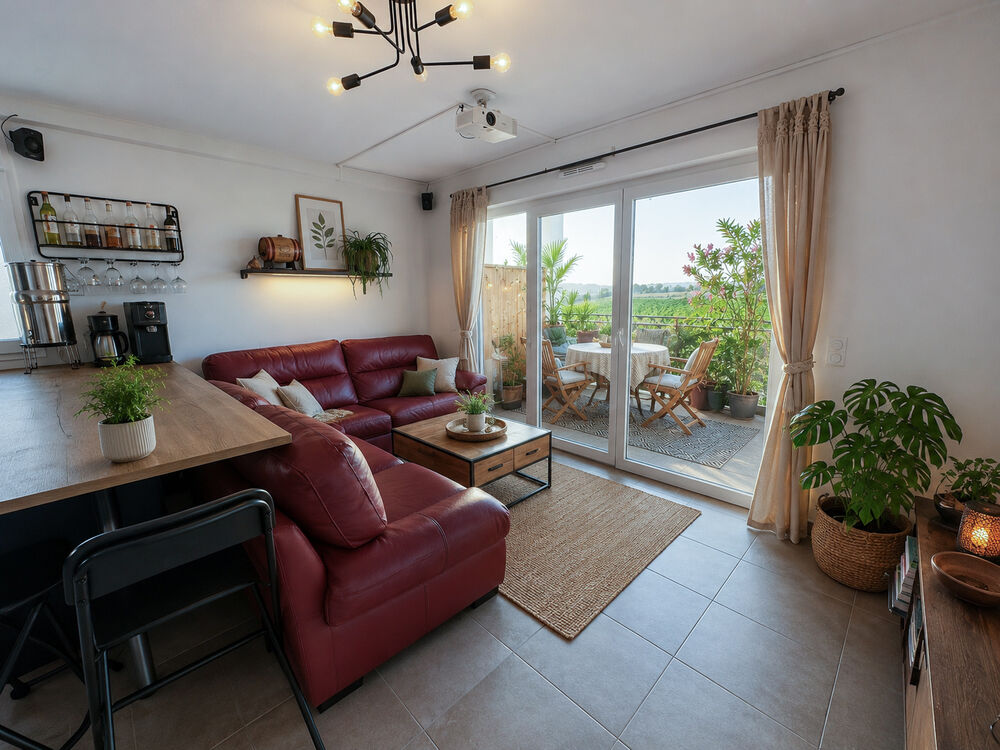 T3 61 m² avec terrasse de 15m², vue exceptionnelle & parking