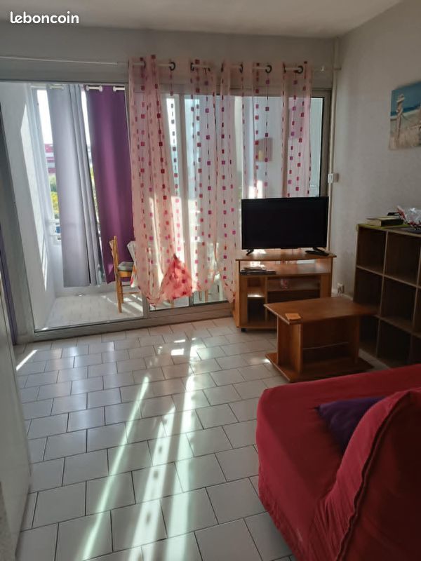 SETE- Appartement 2 pièces +loggia à 150 m de la plage
