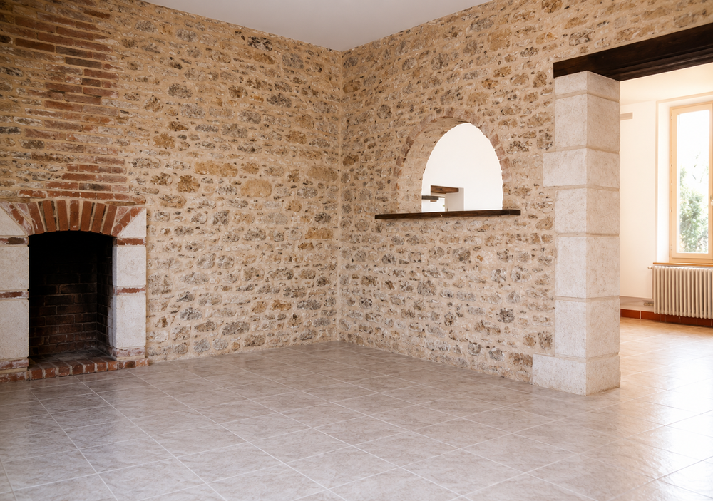 Maison ancienne F4 - 92m2 - Jardin 442 m2