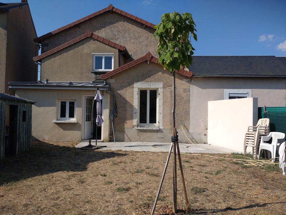 Maison ancienne F4 - 92m2 - Jardin 442 m2