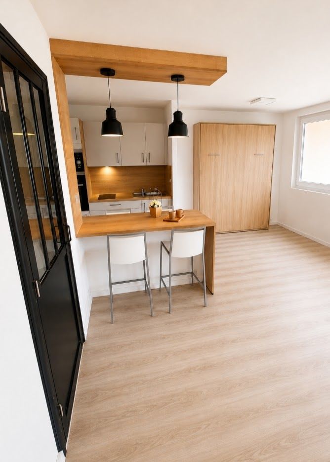 T1 Bis rénové 36m2 -Cuisine neuve -Ormeaux Le Havre