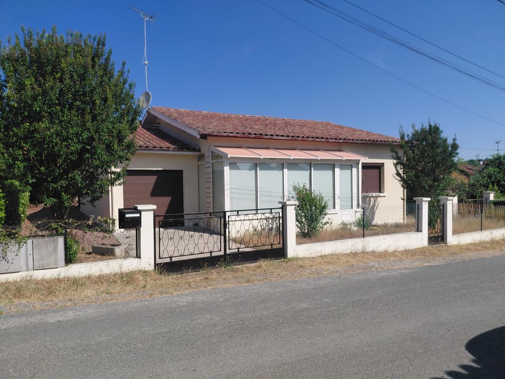 Maison de plain pied à Casteljaloux(47)