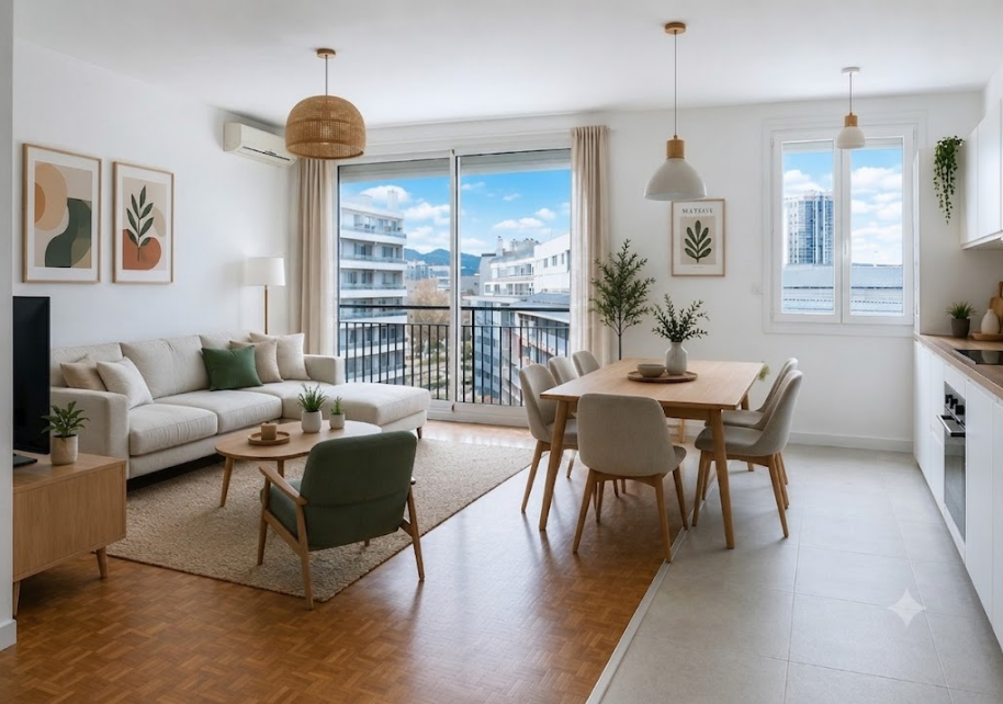 Appartement 84 m² 4 pièces