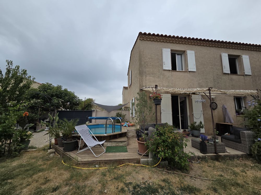Maison familiale 89 m² ? 3 chambres ? Piscine ? Garage