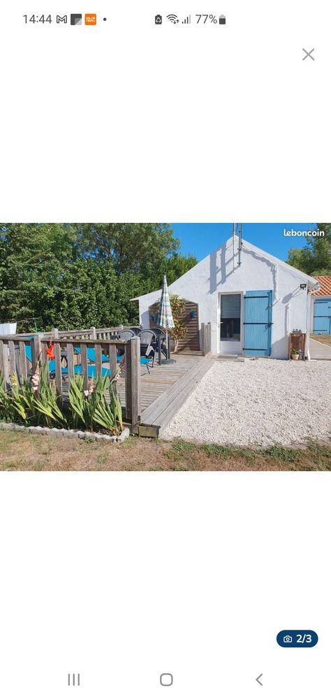 Longère vendéenne 70 m2 + studio 28 m2 à Le Perrier 85300