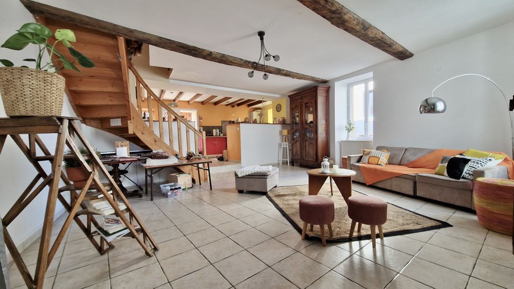 Charmante maison en pierre, 4 chambres, DPE D, Hangar, Aveiz