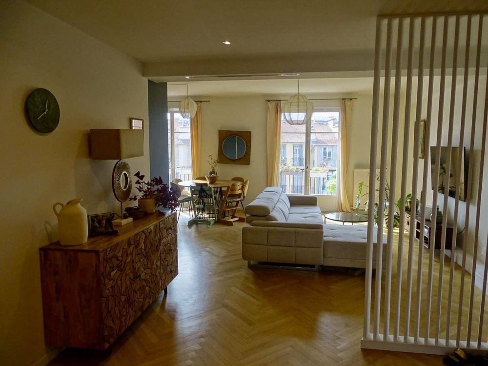 Appartement T4 Nice quartier Carabacel de 105 m2.